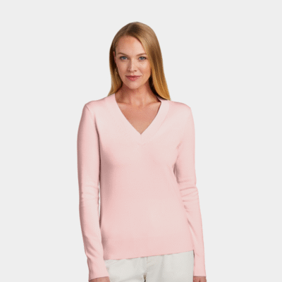 Brooks Brothers® Women’s Cotton Stretch V-Neck Sweater