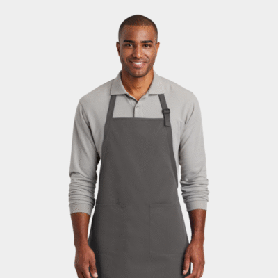Port Authority ® Full-Length Two-Pocket Bib Apron
