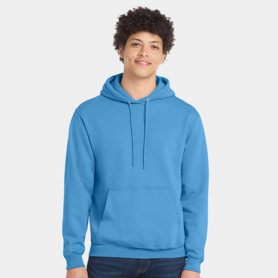 Port & Co™ Core Fleece Pullover Hooded Sweatshirt - fivestarapparel Port & Co™ Core Fleece Pullover Hooded Sweatshirt - fivestarapparel